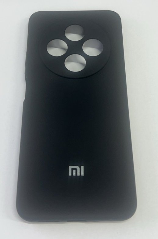 Чехол Silicone Case for Xiaomi Redmi 14C Black