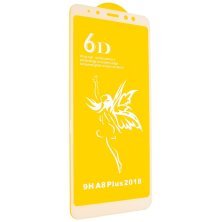 Захисне скло 6D PREMIUM SAMSUNG A730 Galaxy A8 Plus 2018