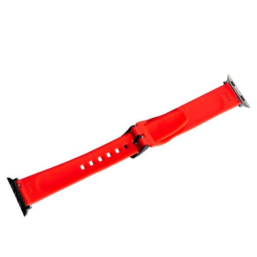 Ремінець Slim Ribbed Band для Apple Watch 42/44/45/49 mm Red