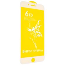 Захисне скло 6D PREMIUM APPLE IPHONE 7 PLUS | 8 PLUS WHITE