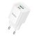 Мережевий зарядний пристрій HOCO C147A TYPE-C PD 20W + USB QC3.0, БІЛИЙ