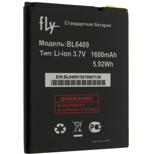 Акумулятор до телефону ОРИГІНАЛ FLY BL6409
