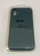 Avantis Full Silicone Case Apple Iphone 12 (camera protect) Dark green