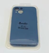 Avantis Full Silicone Case Apple Iphone 13 Dark Blue