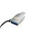 OTG-адаптер HOCO UA10 USB-A (мама) на Micro-USB (тато), PEARL NIKEL
