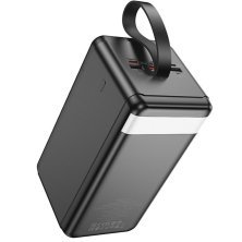 Power Bank HOCO J123D Element 22.5W+PD20W fully compatible power bank with digital display 90000 mAh чорний
