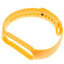 Ремінець силіконовий для XIAOMI MI BAND 5 / 6 / 7 4_YELLOW