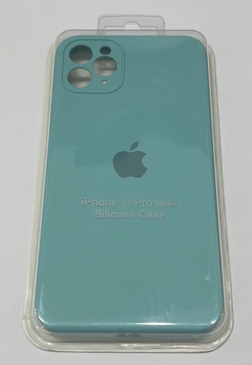 Чохол Silicone Case Copy Apple iPhone 11 Pro Max Square Mellow Yellow, 14