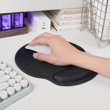 Килимок для мишки HOCO GM30 Polar Fox mouse pad with wrist support ЧОРНИЙ