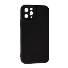 Силіконовий чохол SMTT для Apple iPhone 12 Pro Black