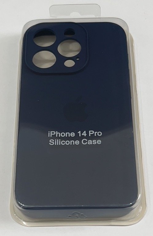 Чохол Silicone Case Copy Apple iPhone 14 Pro Square Midnight Blue, 17