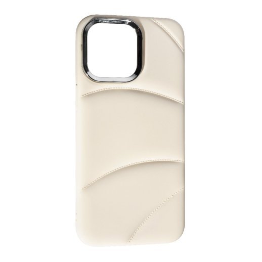 Силіконовий чохол Soft Puffer для Apple iPhone 14 Pro Max White