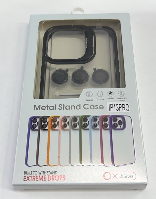 Чехол Metal Stand Case Apple Iphone 13 Pro Deep Purple 5