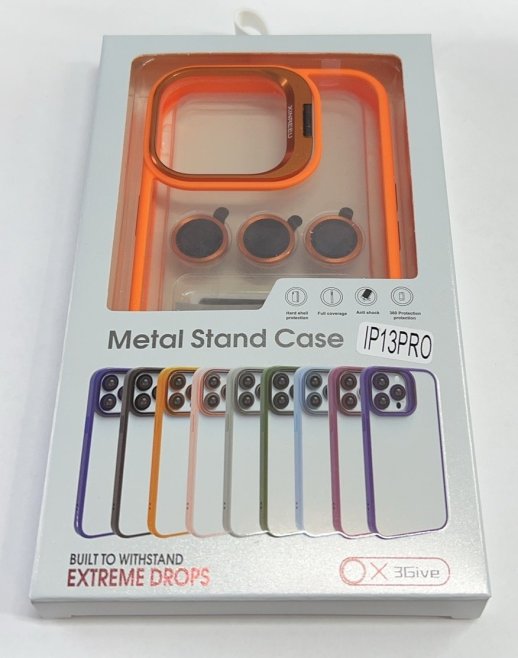 Чехол Metal Stand Case Apple Iphone 13 Pro Deep Purple 5