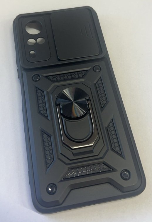 Armor Case With Curtain for vivo Y51 2020 Dark Blue