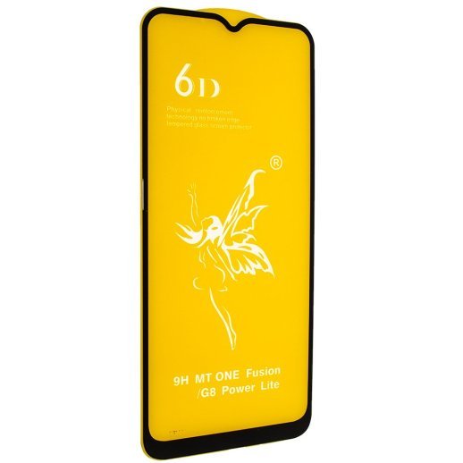 Захисне скло 6D PREMIUM MOTOROLA G8 POWER LITE ЧОРНИЙ