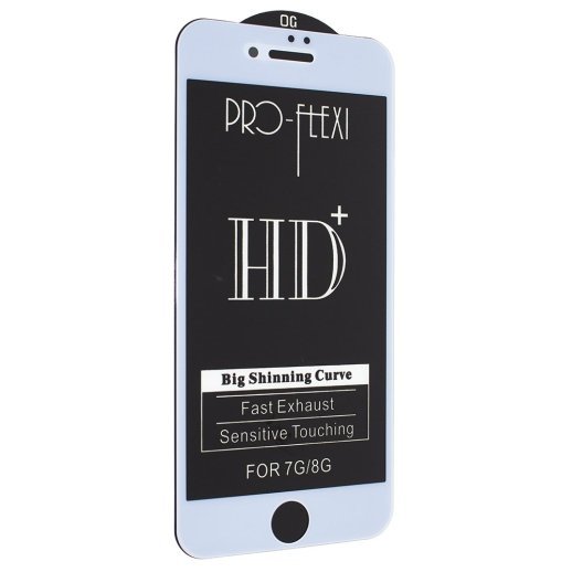 Захисне скло PRO-FLEXI HD+ APPLE IPHONE 7 | 8 БІЛИЙ