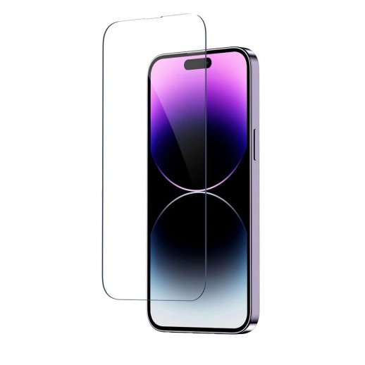 Захисне скло ПРОЗОРЕ APPLE iPhone 14 PLUS 6,7" 2.5D тех.пак. DEL