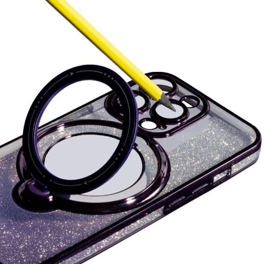 Накладка TPU With Stand для Apple iPhone 15 Pro Violet