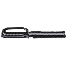 Ремінець металевий для годинника MI Band 5 Міланська петля 23_BLACK-SILVER_STRIPE