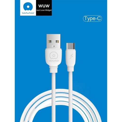 Кабель USB WUW X191 USB - Type-C 2A БІЛИЙ (500)