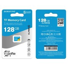 Карта памяти BOROFONE microSD 128Gb