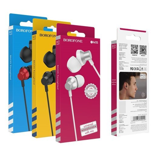 Дротові навушники BOROFONE BM35, чорний