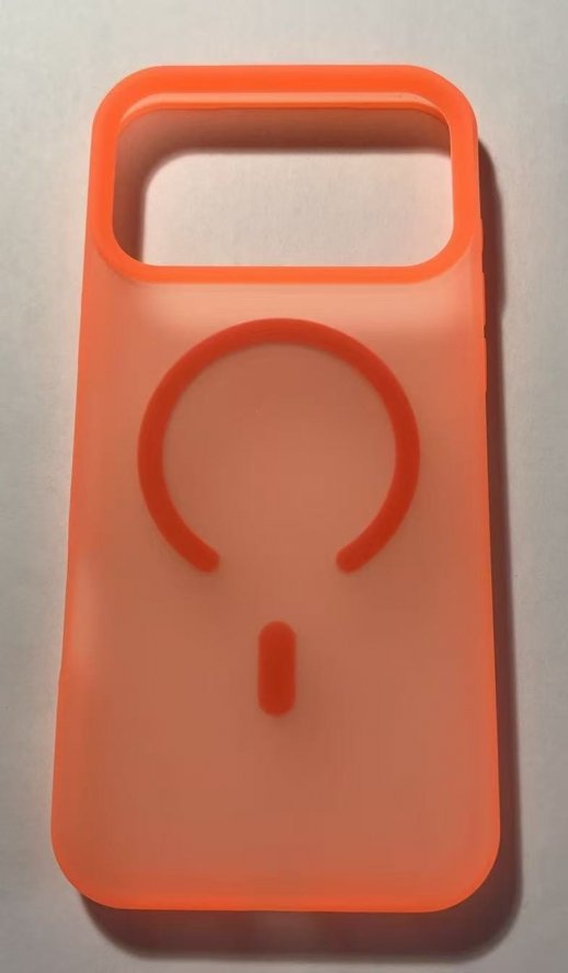 Чехол Silicone and Plastic Matte Nofelet for Apple Iphone 17 Pro with Magsafe
