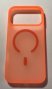 Чехол Silicone and Plastic Matte Nofelet for Apple Iphone 17 Pro with Magsafe