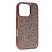 Накладка Puloka Diamonds для Apple iPhone 16 Pro Bronze