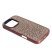 Накладка Puloka Diamonds для Apple iPhone 16 Pro Bronze