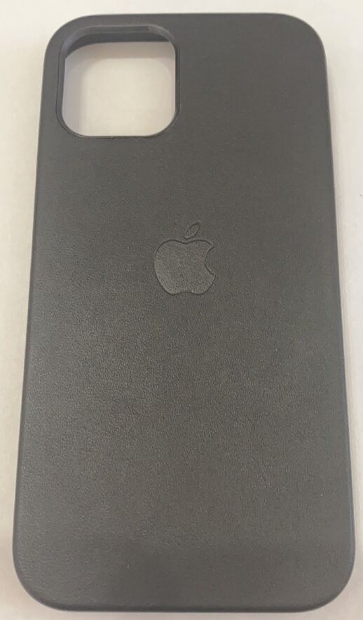 Чохол Leather Case Apple Iphone 12 / 12 Pro MagSafe Black