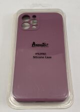 Avantis Full Silicone Case Apple Iphone 12 Pro (camera protect) Lilac pride