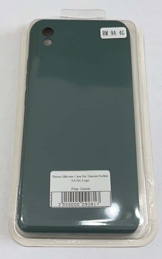 Чохол Silicone Case for Xiaomi Redmi 9A No Logo Black