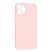 Силіконовий чохол SMTT для Apple iPhone 12 Pro Max Pink