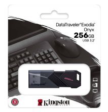 USB флеш 256GB KINGSTON DT EXODIA ONYX 3.2 BLACK