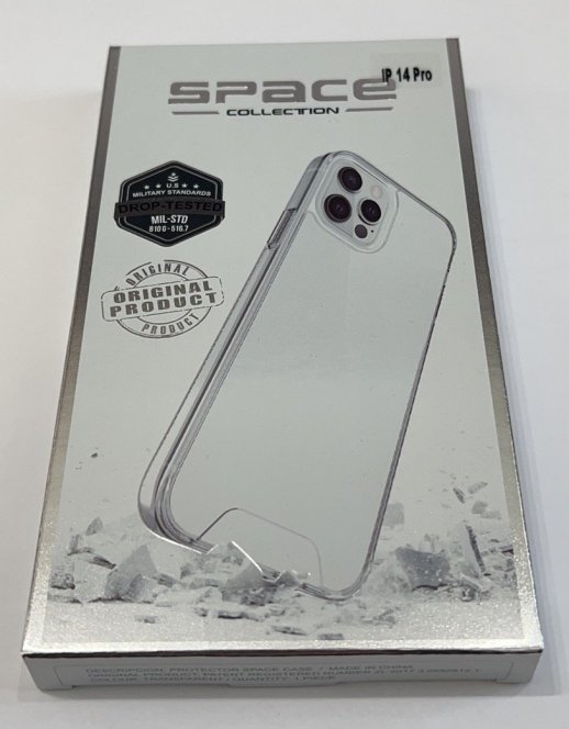 Силикон Space for Apple Iphone 14 Pro Прозорий