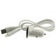 Автомобільний зарядний пристрій WUW T21 MINI + USB Lightning ЧОРНИЙ