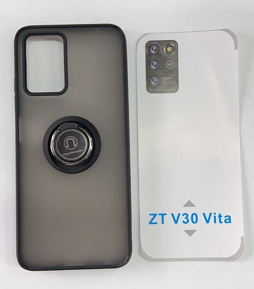 Case Ring for ZTE V30 Vita Black