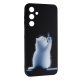 Накладка Fashion Mix для Samsung A16 White Cat