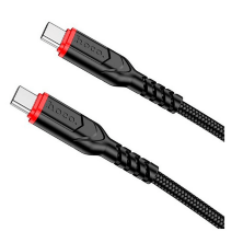 USB Cable Hoco X59 Victory Type-C to Type-C 60w 2m Black