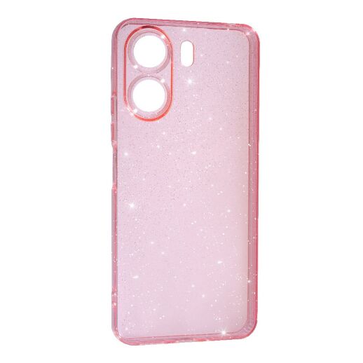Силікон Clear Shine для Xiaomi Redmi 13C/Poco C65 Pink