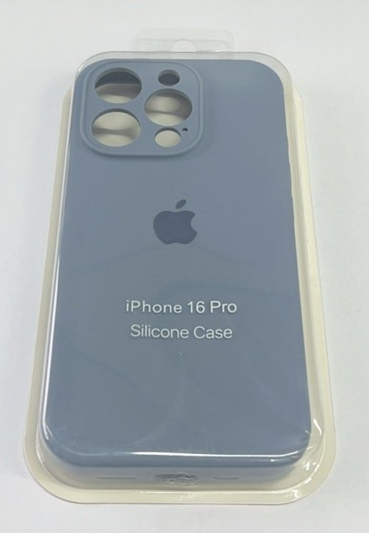 Чехол Silicone Case Copy Apple iPhone 16 Pro Square Sierra Blue 53