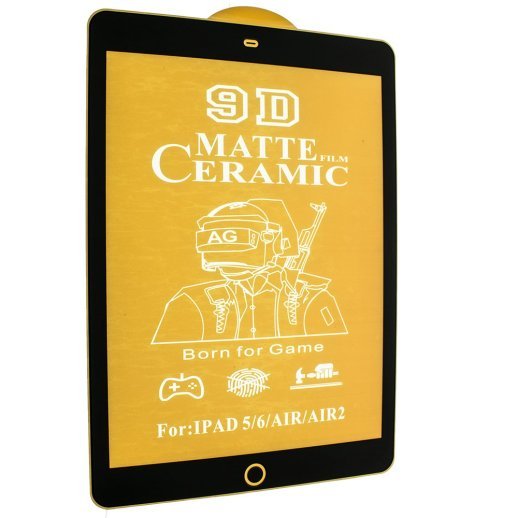 CERAMICS FILM 9D МАТОВЕ APPLE IPAD 5 | 6 | AIR | 2 9.7" ЧОРНИЙ