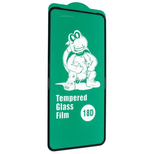 Захисне скло 18D із захисним бортом HUAWEI P40 LITE 2020 ЧОРНИЙ