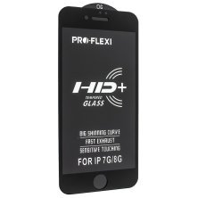 Захисне скло PRO-FLEXI HD+ APPLE IPHONE 7 | 8 ЧОРНИЙ