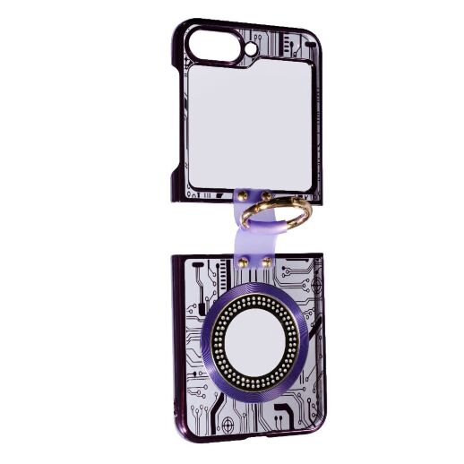 Накладка Fashion New для Samsung Flip 6 Violet