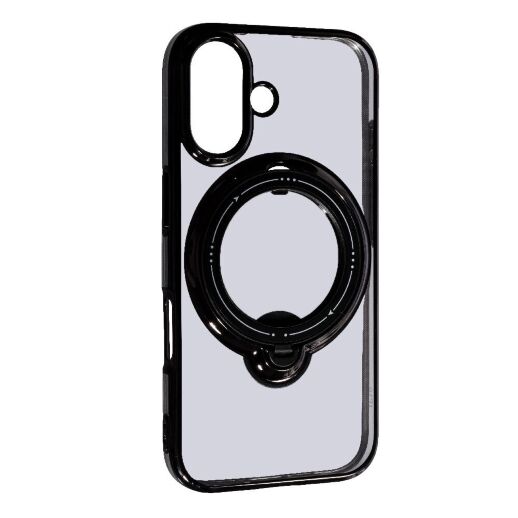 Накладка TPU With Stand для Apple iPhone 16 Black