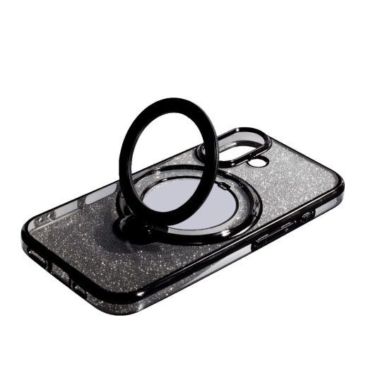 Накладка TPU With Stand для Apple iPhone 16 Black