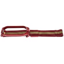 Ремінець металевий для годинника MI Band 5 Міланська петля 26_RED-GOLD_STRIPE